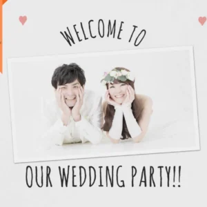 【結婚式プロフィールムービー】 らくがき