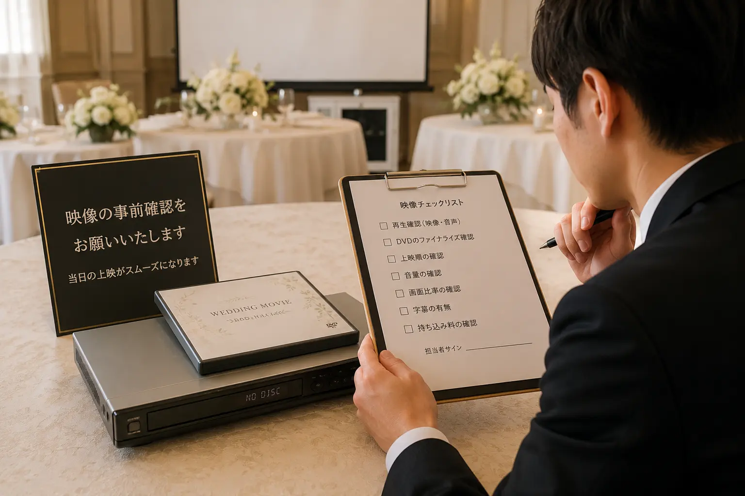 結婚式ムービーのBGMは何曲必要？種類別にわかりやすく解説に関連する結婚式ムービーの曲を比較するイメージ