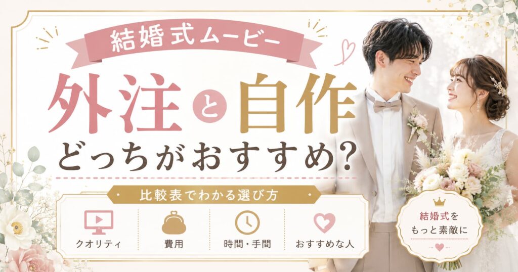 現在の画像に代替テキストがありません。ファイル名: wedding-movie-diy-vs-order.jpg
